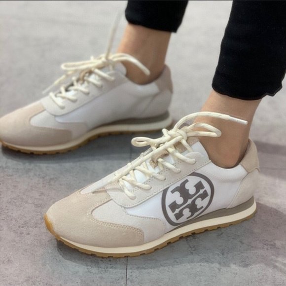 新品Tory Burch Vintage Nylon Sneaker 5.5 Tory Burch Vintage Nylon Lightweight Training Sneaker Shoes